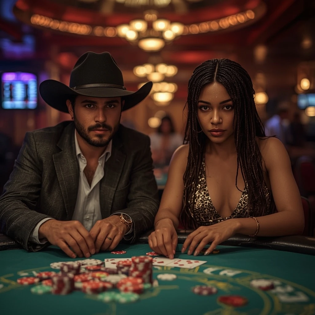 foto di due giocatori di poker VLAD CASINO